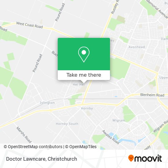 Doctor Lawncare map