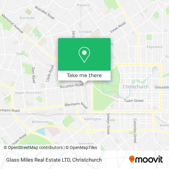 Glass Miles Real Estate LTD map