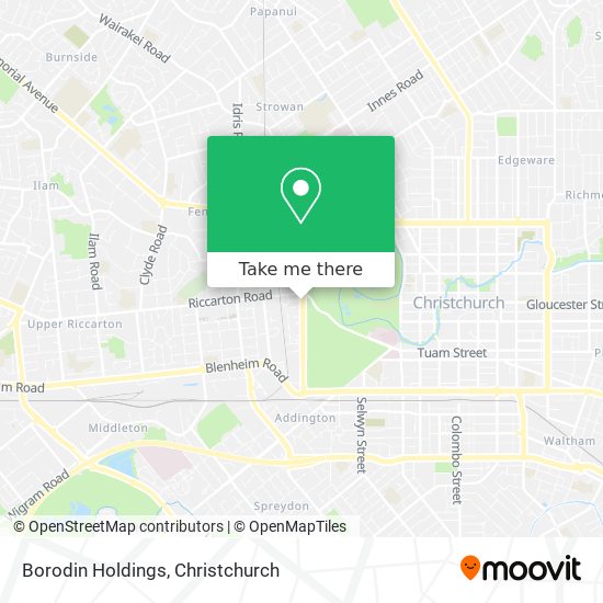 Borodin Holdings map