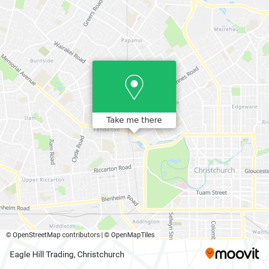 Eagle Hill Trading map