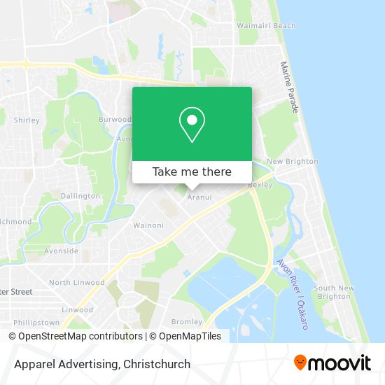 Apparel Advertising map