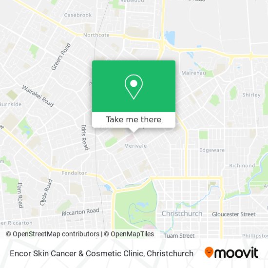 Encor Skin Cancer & Cosmetic Clinic map