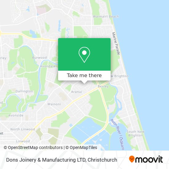 Dons Joinery & Manufacturing LTD map
