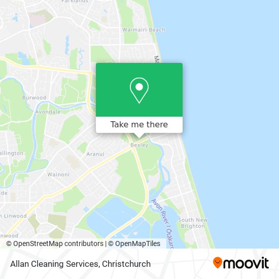 Allan Cleaning Services map