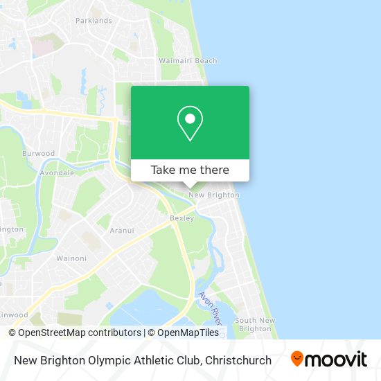 New Brighton Olympic Athletic Club map