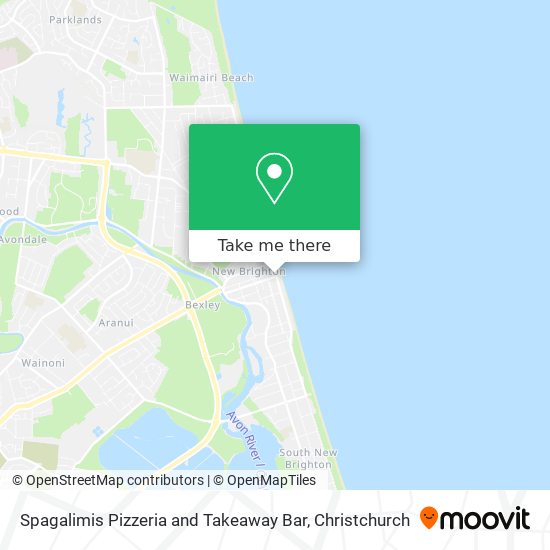 Spagalimis Pizzeria and Takeaway Bar map