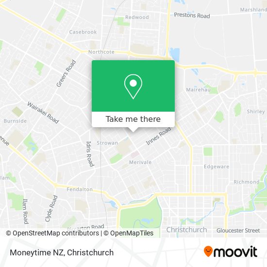 Moneytime NZ map