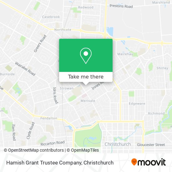 Hamish Grant Trustee Company map