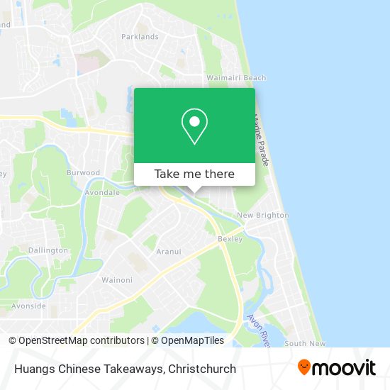 Huangs Chinese Takeaways地图