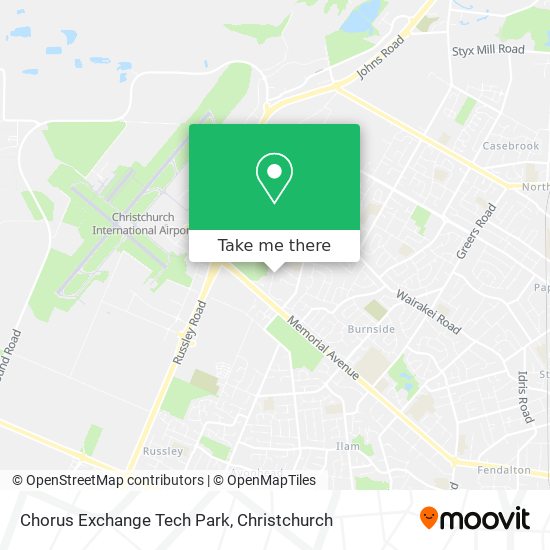 Chorus Exchange Tech Park map