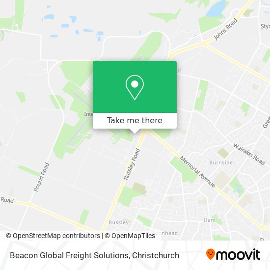 Beacon Global Freight Solutions map