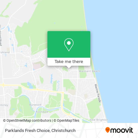 Parklands Fresh Choice map