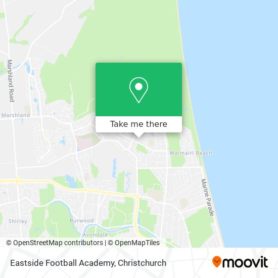 Eastside Football Academy map