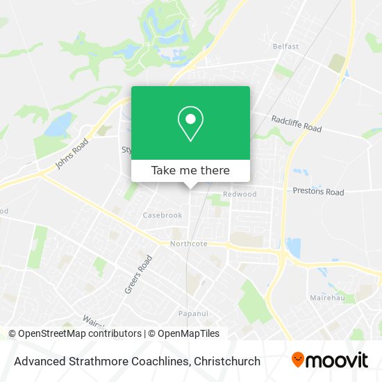Advanced Strathmore Coachlines map