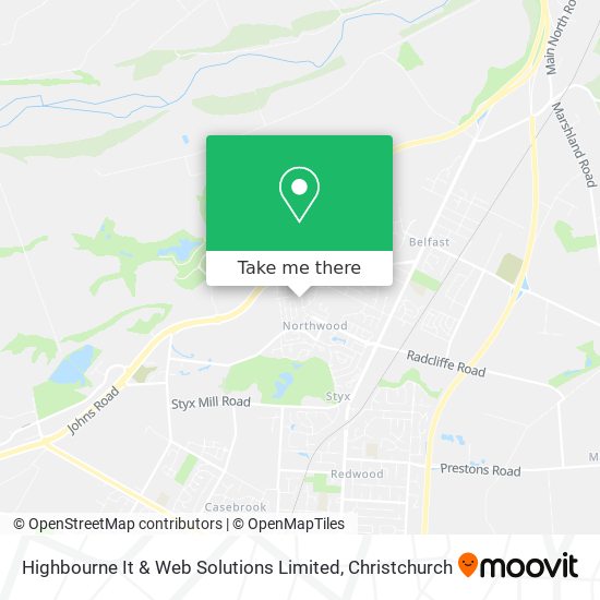 Highbourne It & Web Solutions Limited map