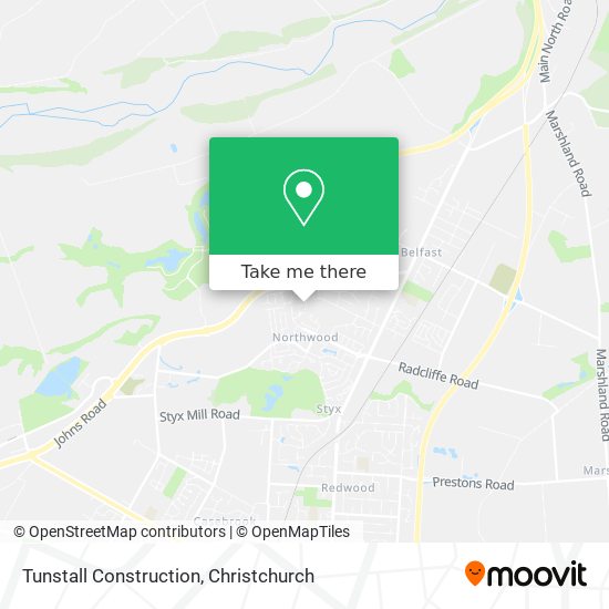 Tunstall Construction map