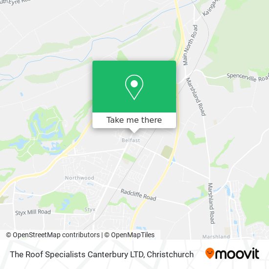 The Roof Specialists Canterbury LTD地图