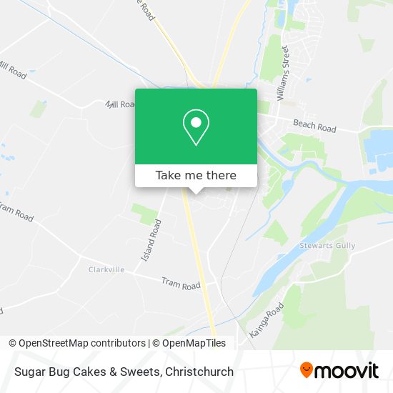Sugar Bug Cakes & Sweets map