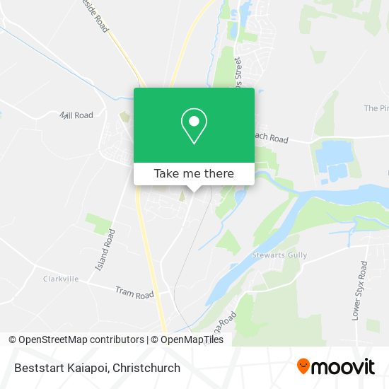 Beststart Kaiapoi map