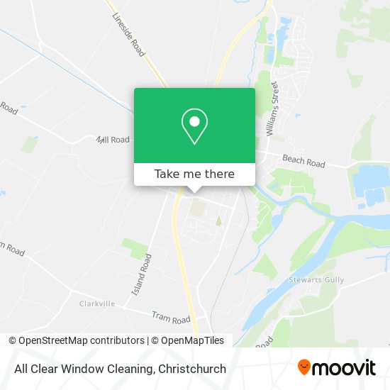 All Clear Window Cleaning map