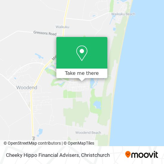 Cheeky Hippo Financial Advisers map