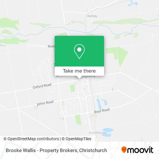 Brooke Wallis - Property Brokers map