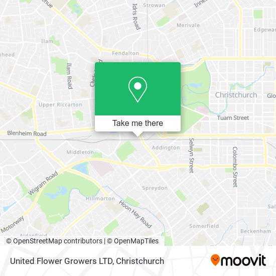 United Flower Growers LTD map