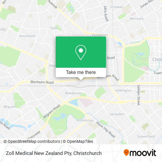 Zoll Medical New Zealand Pty map