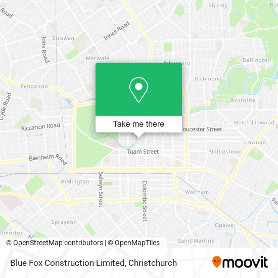 Blue Fox Construction Limited map