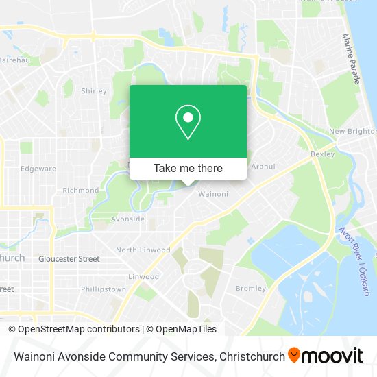 Wainoni Avonside Community Services地图