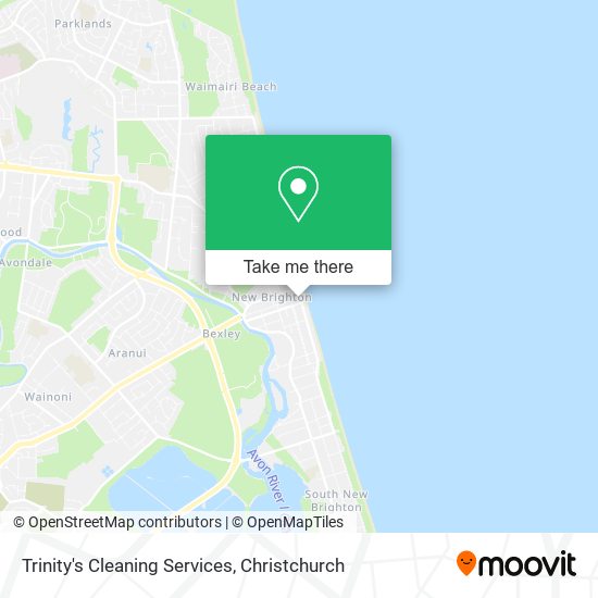 Trinity's Cleaning Services map