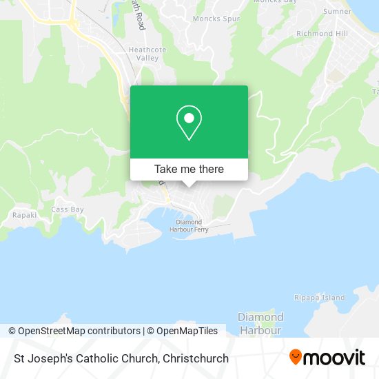 St Joseph's Catholic Church map