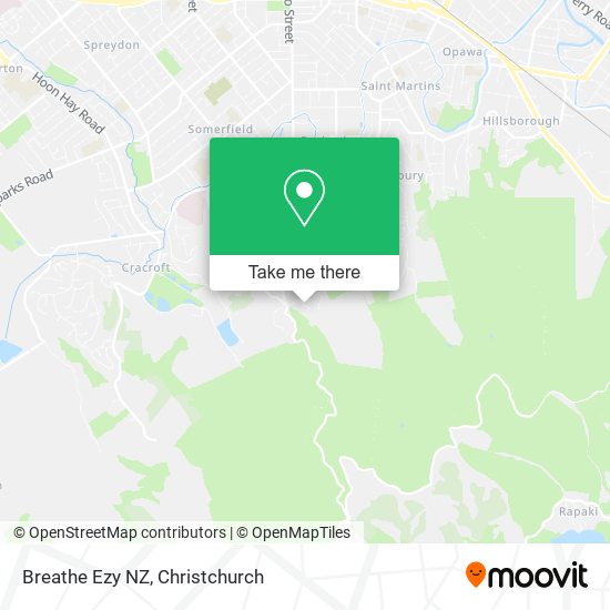 Breathe Ezy NZ map