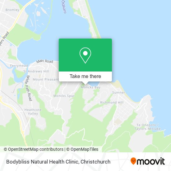 Bodybliss Natural Health Clinic map