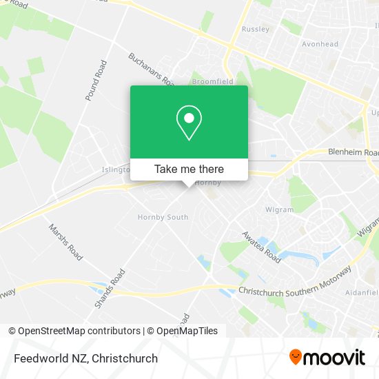 Feedworld NZ map