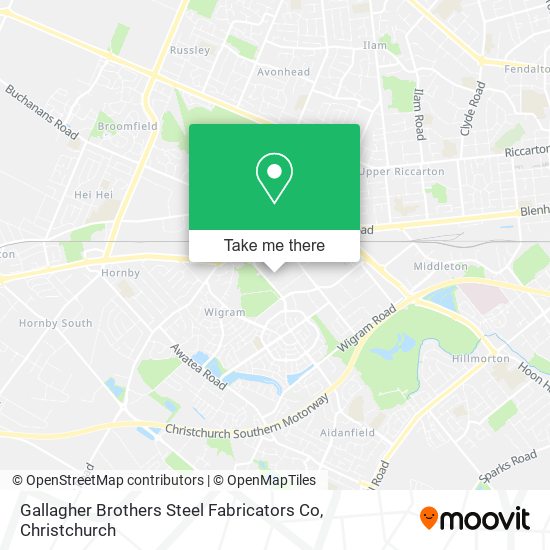 Gallagher Brothers Steel Fabricators Co map