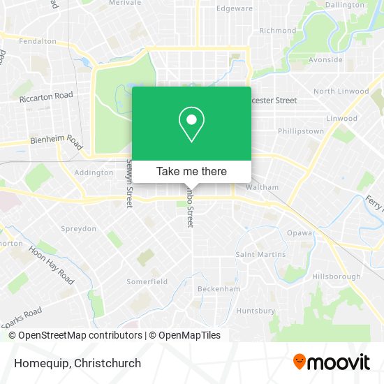 Homequip map