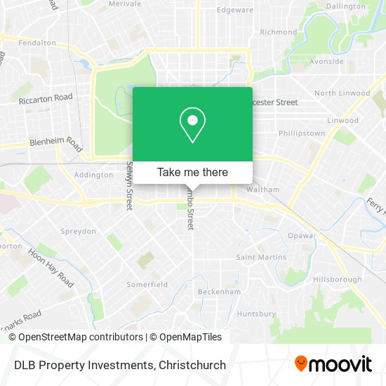 DLB Property Investments map