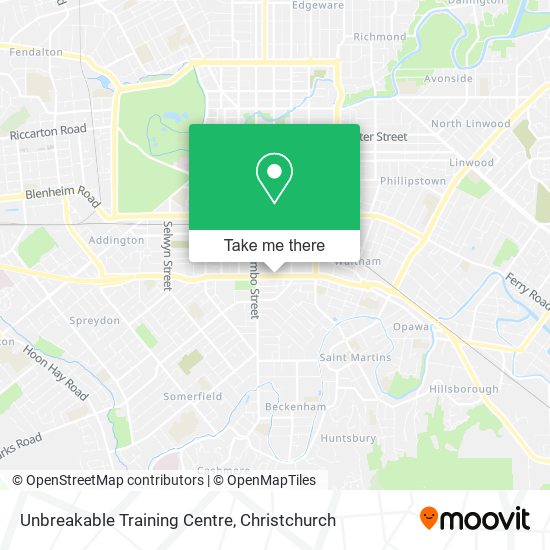 Unbreakable Training Centre map