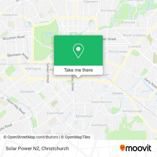 Solar Power NZ地图