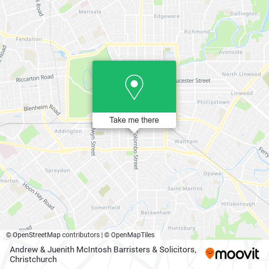 Andrew & Juenith McIntosh Barristers & Solicitors map