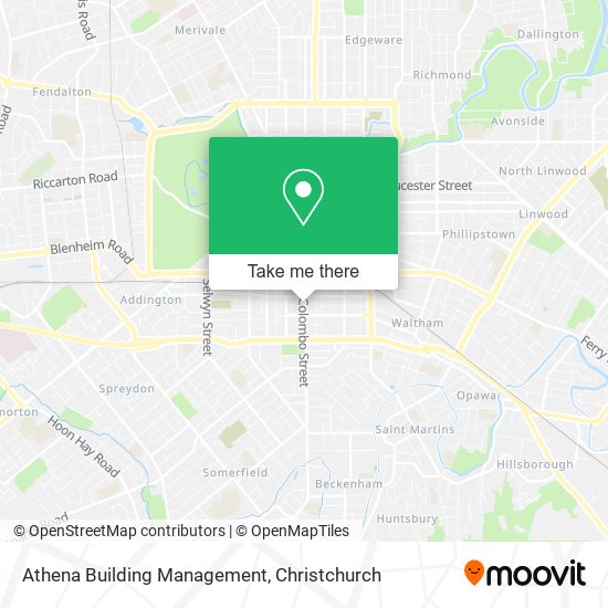 Athena Building Management map