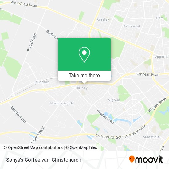 Sonya's Coffee van地图