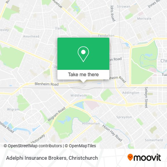 Adelphi Insurance Brokers map