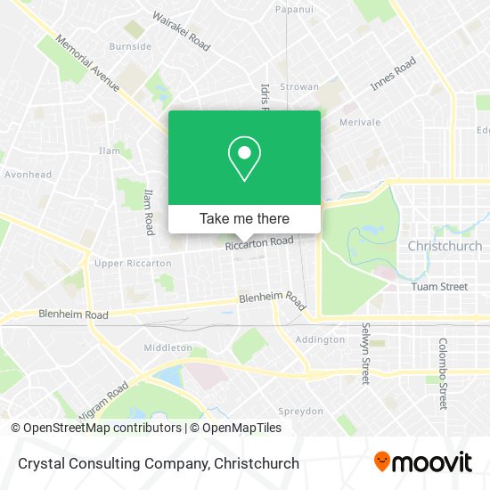Crystal Consulting Company map