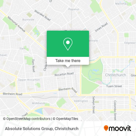 Absolute Solutions Group map