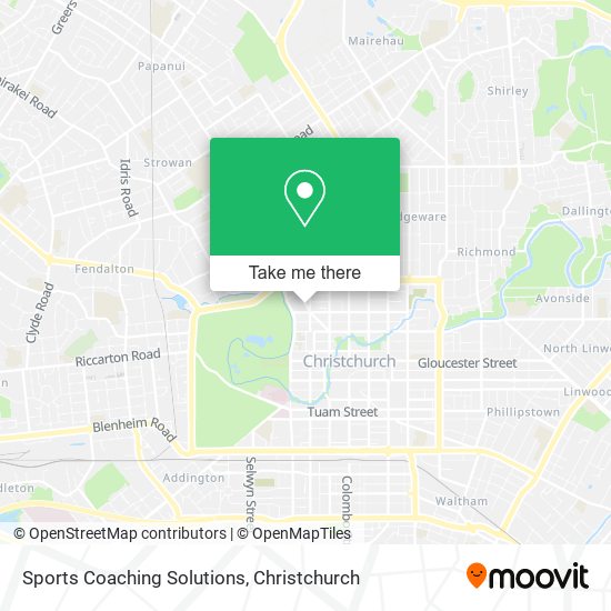 Sports Coaching Solutions map