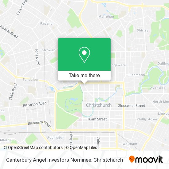Canterbury Angel Investors Nominee map