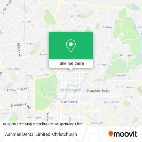 Ashman Dental Limited map