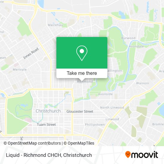 Liquid - Richmond CHCH map